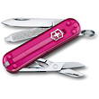 Victorinox Classic SD Colours SD Cupcake Dream Swiss Army Keyring Knife, Cupcake Dream - Translucent Pink - 0.6223.T5G