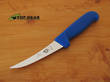 Victorinox Butchers Curved Boning Knife, 12 cm Flexible Blade, Blue Handle - 5.6612.12