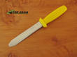 Victory Professional Diving Knife with Blunt Tip, Yellow Handle - 2/342/16/116