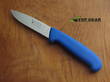 Victory Drop-Point Hunting Knife with Leather Sheath, Blue Progrip Handle - 3/303/10/200