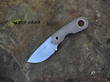 Viper Berus 1 Fixed Blade Knife, Bohler M390 Stainless Steel, Black Micarta Handle - VT 4012 CB