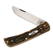 W.R. Case Sod Buster Jr Pocket Knife, Jigged Amber Bone Handle - 65310