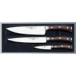 Wusthof Classic Ikon 3-Piece Knife Set, African Blackwood - 9600