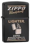 Zippo Classic Windproof Lighter, Black Ice - 28535