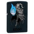 Zippo BS Death Ghostly Flame Windproof Lighter - 28033