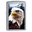 Zippo Eagle Windproof Lighter, Street Chrome - 28462