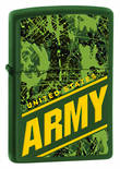 Zippo US Army Windproof Lighter, Green Matte - 24828